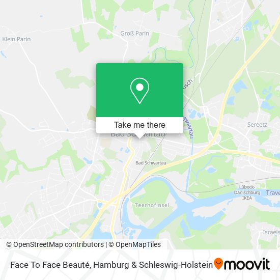 Face To Face Beauté map