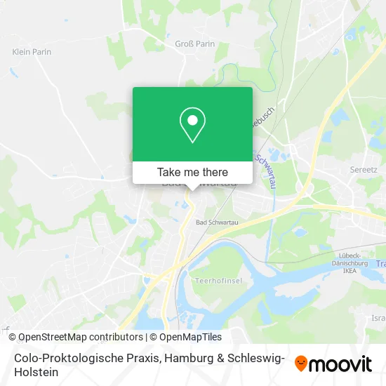 Карта Colo-Proktologische Praxis