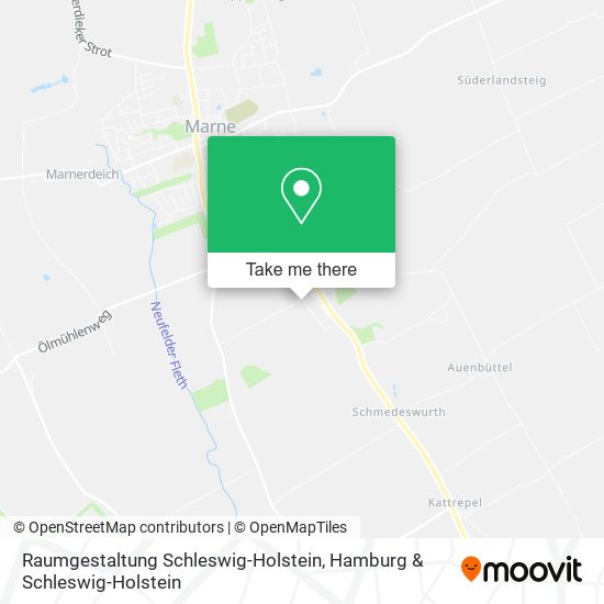 Карта Raumgestaltung Schleswig-Holstein