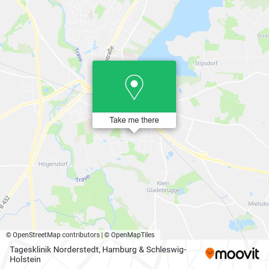 Tagesklinik Norderstedt map
