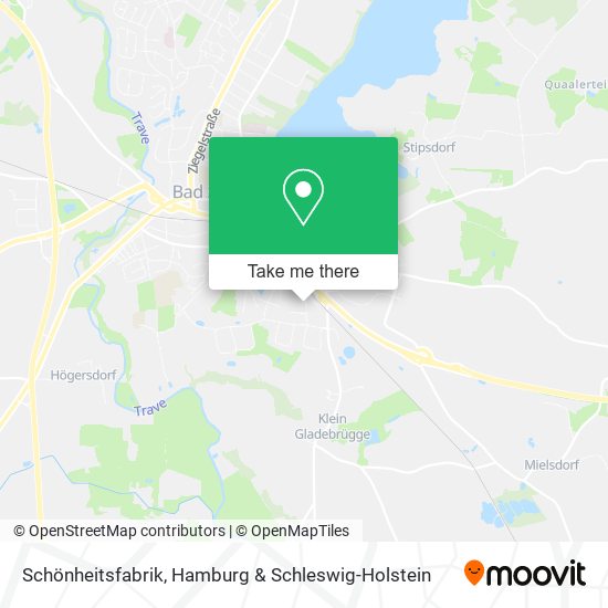 Schönheitsfabrik map