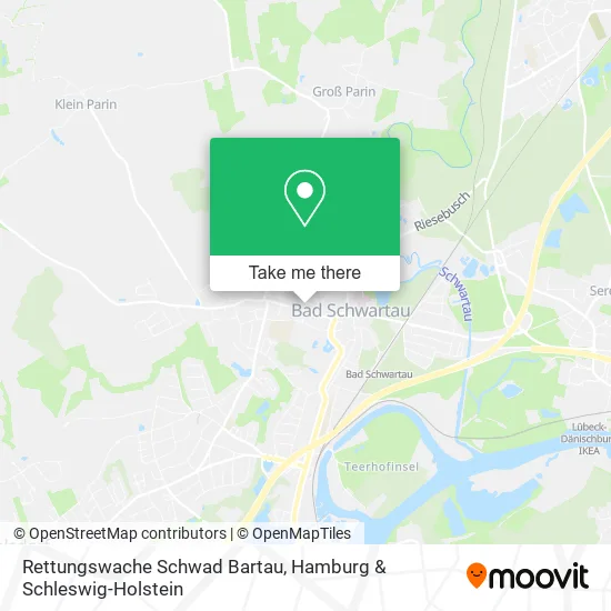 Карта Rettungswache Schwad Bartau