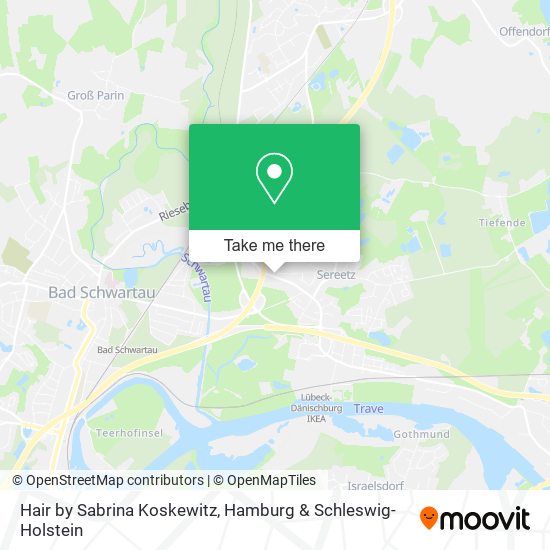 Hair by Sabrina Koskewitz map