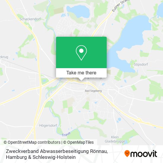 Карта Zweckverband Abwasserbeseitigung Rönnau