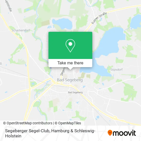 Карта Segeberger Segel-Club