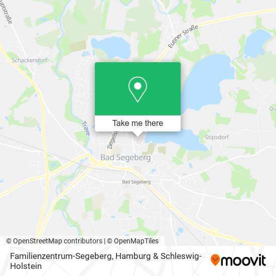 Карта Familienzentrum-Segeberg