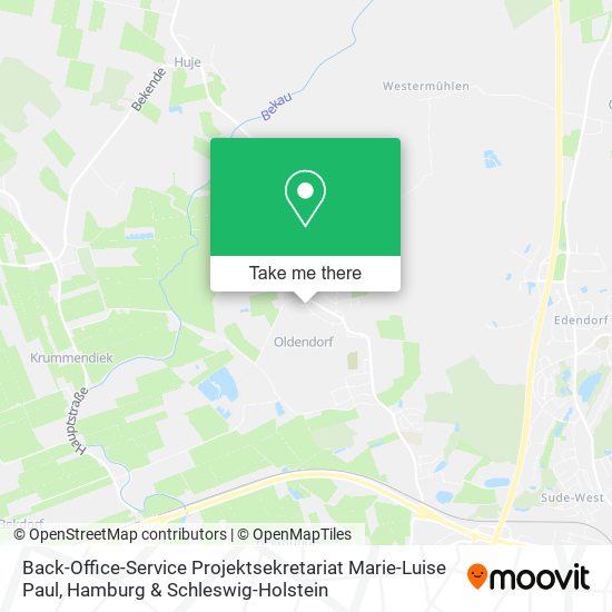 Back-Office-Service Projektsekretariat Marie-Luise Paul map