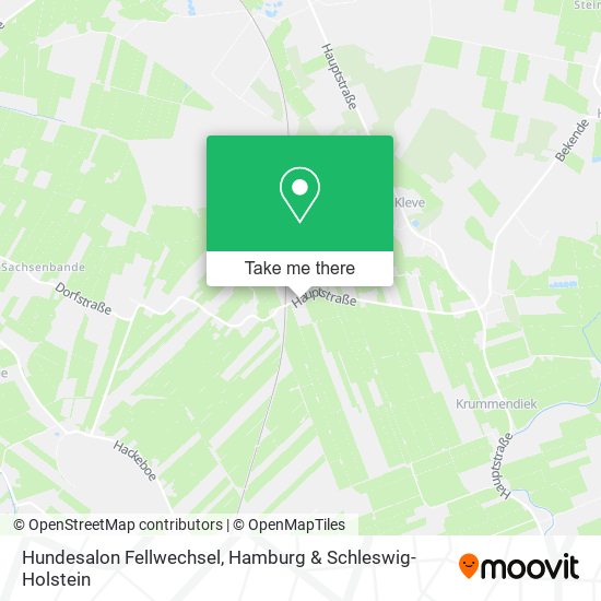 Hundesalon Fellwechsel map
