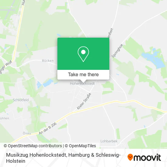 Карта Musikzug Hohenlockstedt