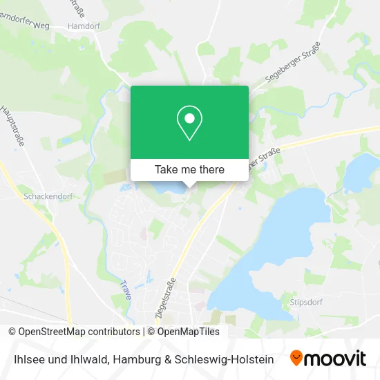 Карта Ihlsee und Ihlwald