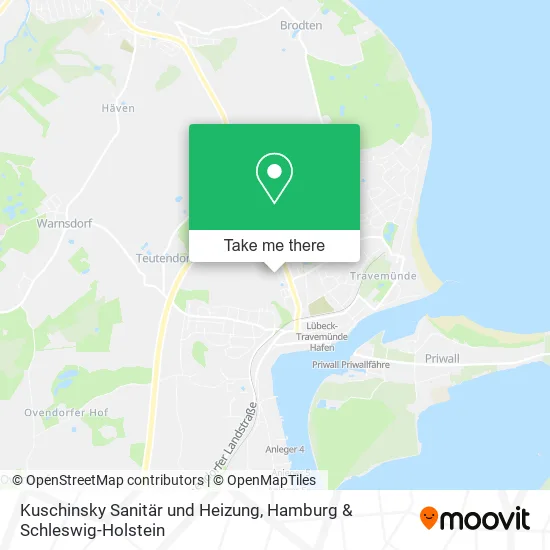 Карта Kuschinsky Sanitär und Heizung