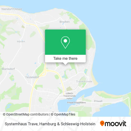 Карта Systemhaus Trave