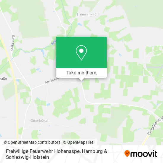 Карта Freiwillige Feuerwehr Hohenaspe