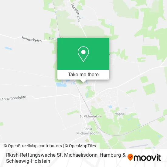 Карта Rkish-Rettungswache St. Michaelisdonn