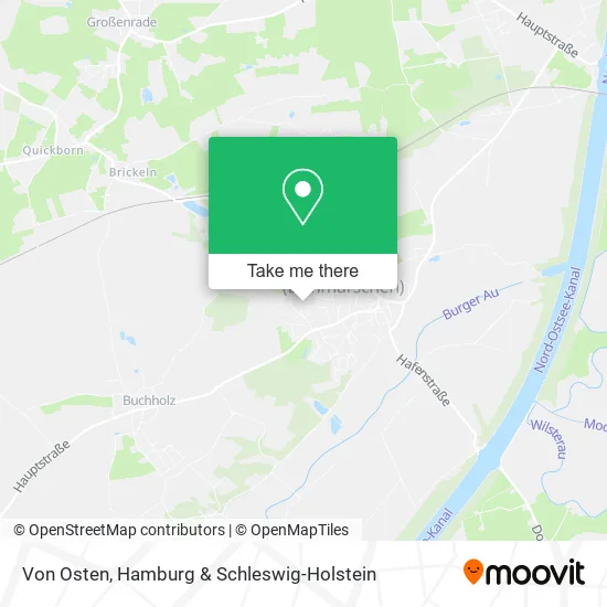 Карта Von Osten