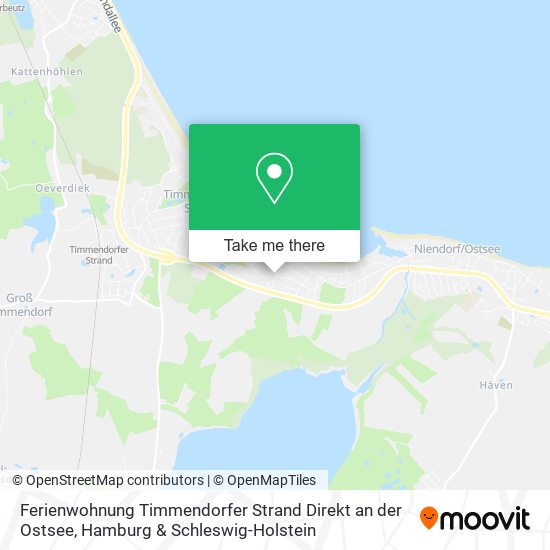 Ferienwohnung Timmendorfer Strand Direkt an der Ostsee map