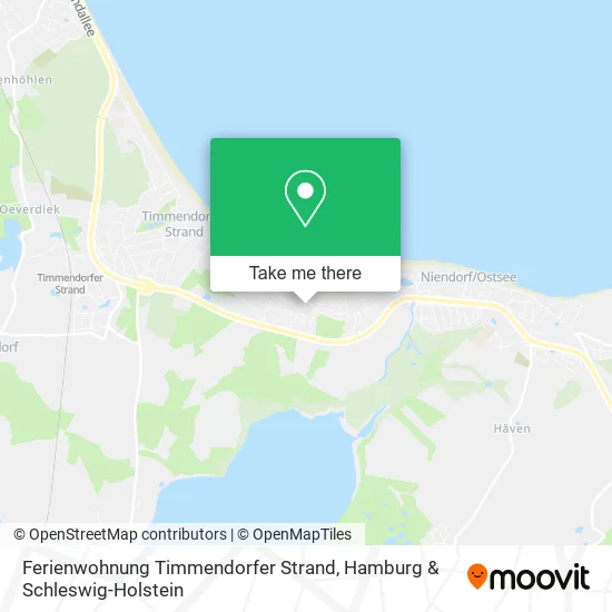 Карта Ferienwohnung Timmendorfer Strand