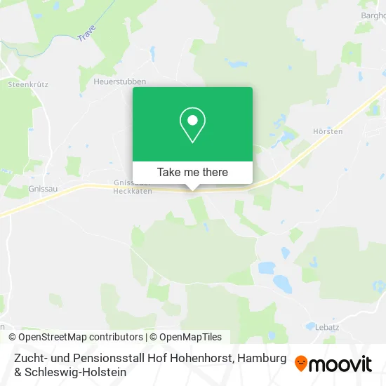 Карта Zucht- und Pensionsstall Hof Hohenhorst