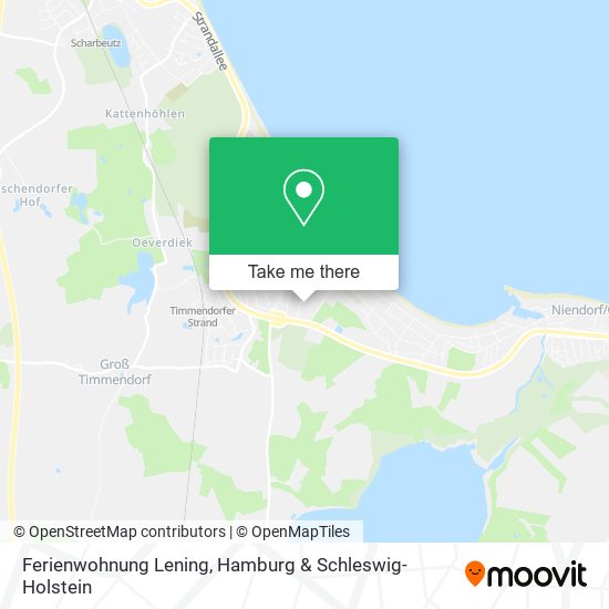 Ferienwohnung Lening map