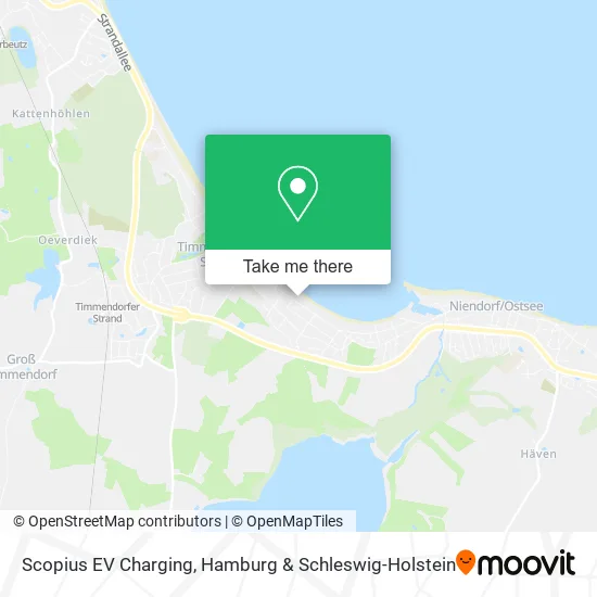 Карта Scopius EV Charging