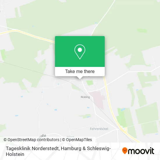 Карта Tagesklinik Norderstedt