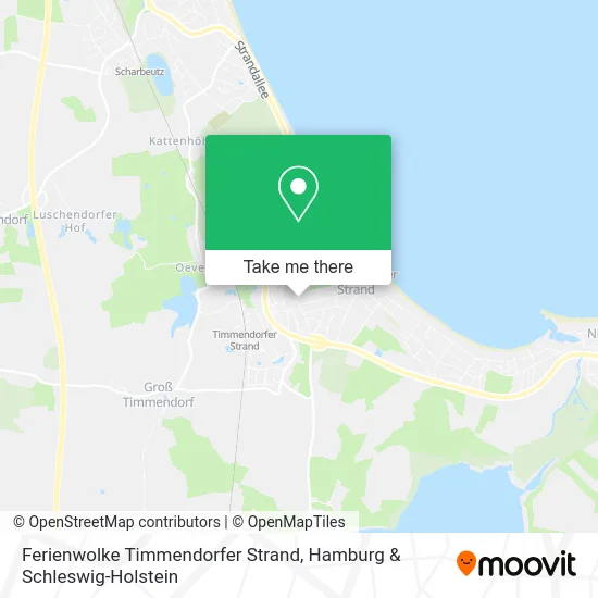 Карта Ferienwolke Timmendorfer Strand