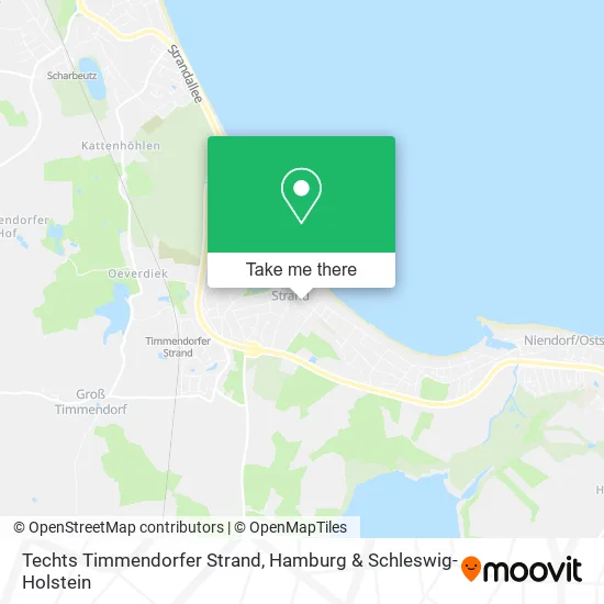 Карта Techts Timmendorfer Strand