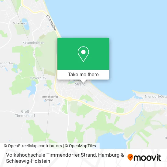 Карта Volkshochschule Timmendorfer Strand