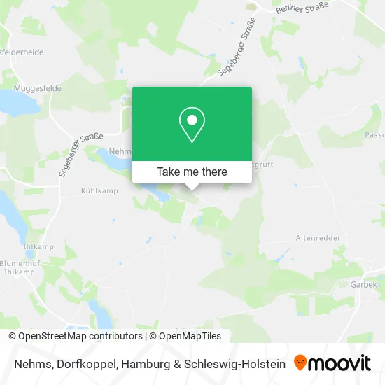 Карта Nehms, Dorfkoppel