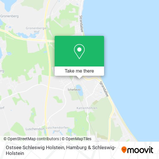 Ostsee Schleswig Holstein map