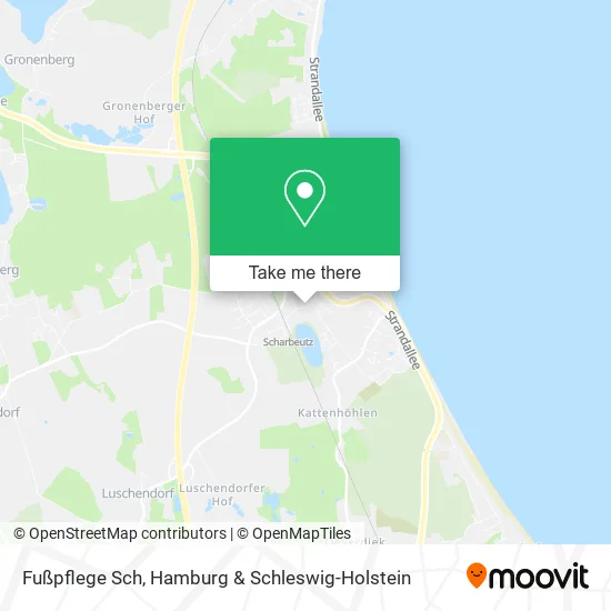 Карта Fußpflege Sch