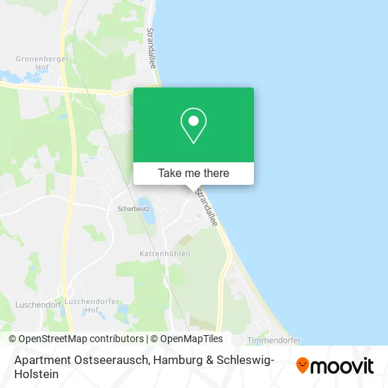 Карта Apartment Ostseerausch