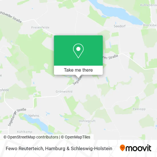 Карта Fewo Reuterteich