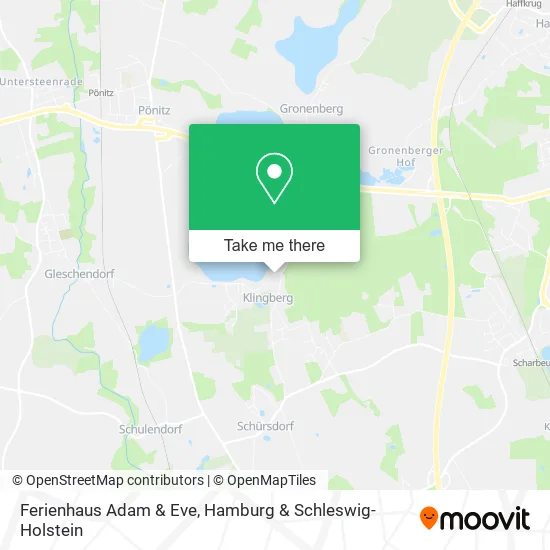 Карта Ferienhaus Adam & Eve