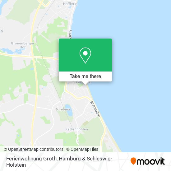 Ferienwohnung Groth map