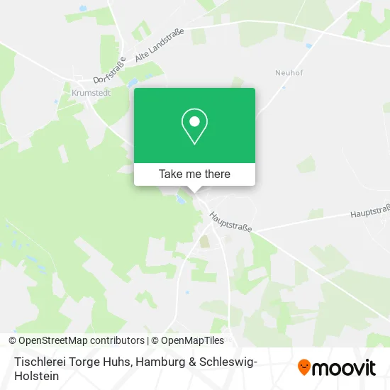 Карта Tischlerei Torge Huhs