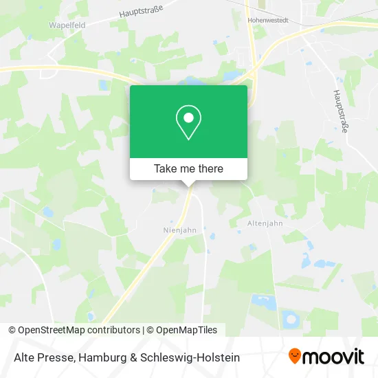 Карта Alte Presse