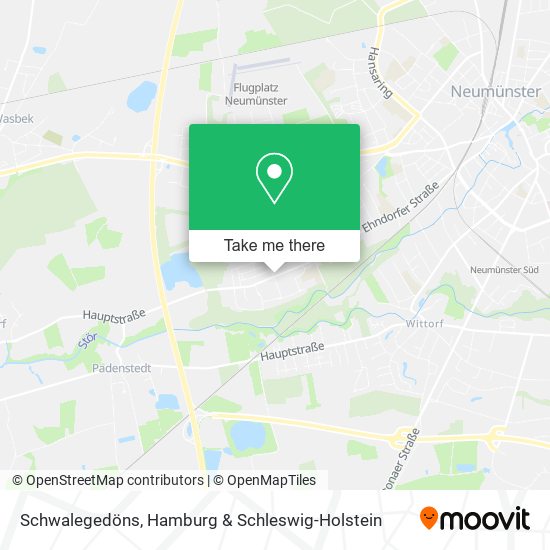 Schwalegedöns map