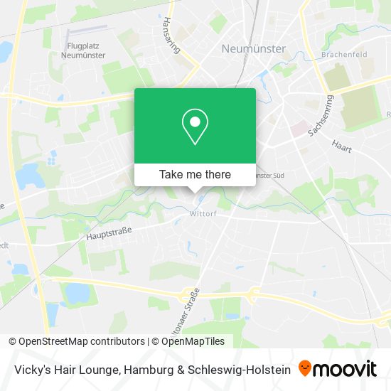 Vicky's Hair Lounge map