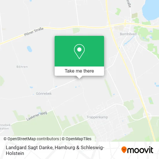 Карта Landgard Sagt Danke