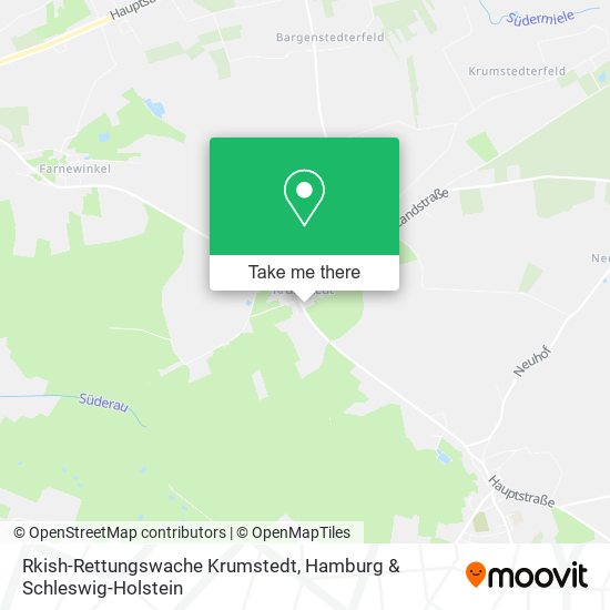 Rkish-Rettungswache Krumstedt map