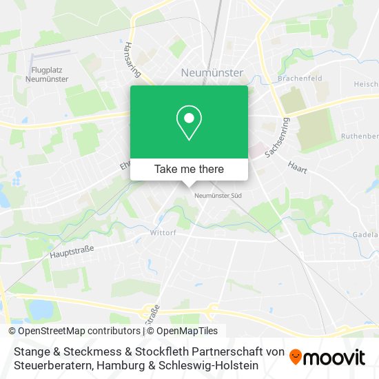 Stange & Steckmess & Stockfleth Partnerschaft von Steuerberatern map