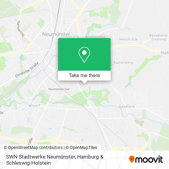 SWN Stadtwerke Neumünster map