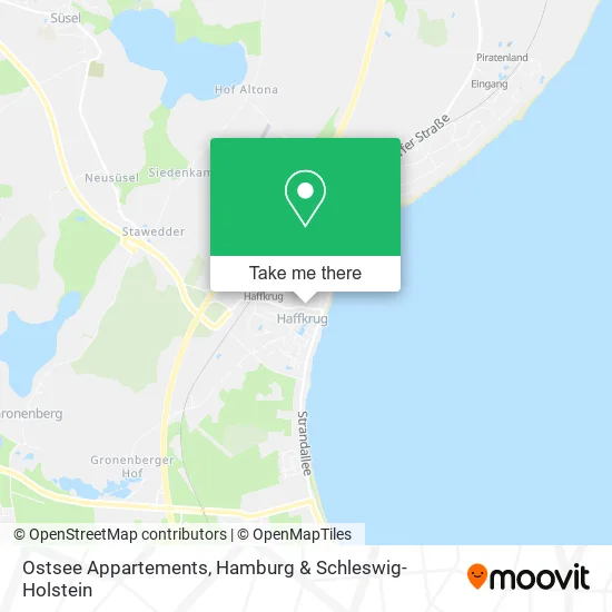 Карта Ostsee Appartements