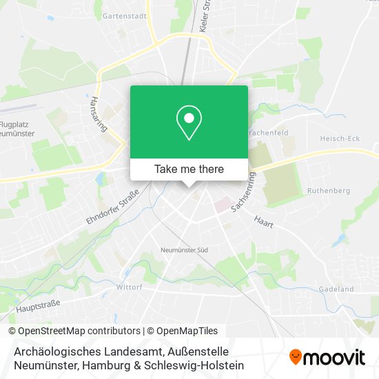 Archäologisches Landesamt, Außenstelle Neumünster map