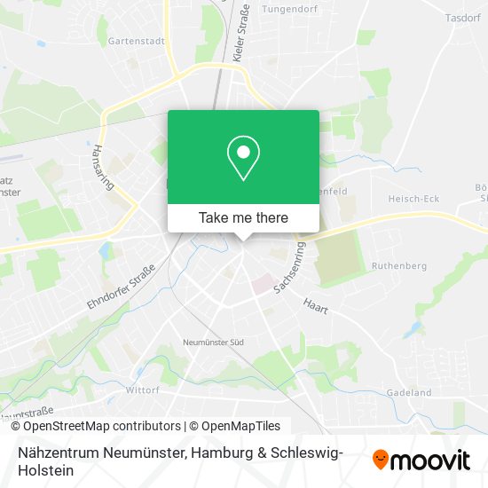 Nähzentrum Neumünster map