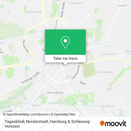 Карта Tagesklinik Norderstedt