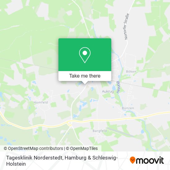 Карта Tagesklinik Norderstedt