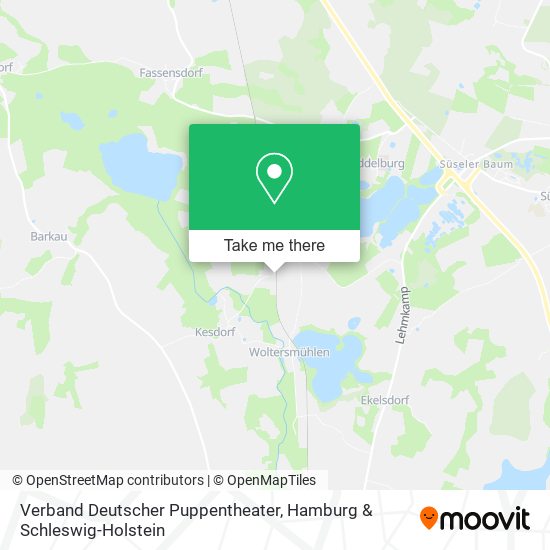Verband Deutscher Puppentheater map