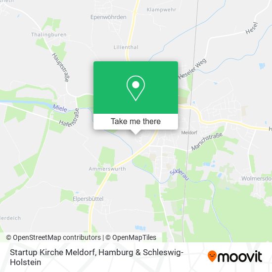 Startup Kirche Meldorf map